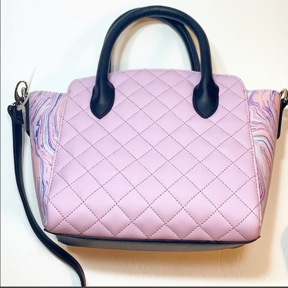 NWT Betsey Johnson quilted tye dye satchel bag - Picture 4 of 7